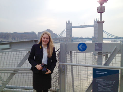 A Warship and a Work Experience Week to Remember
